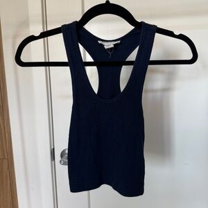 F21 Cropped Navy Blue Halter Fits XS/S